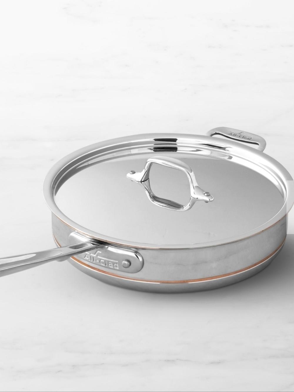 All-Clad Copper Core 3QT Covered Saute Pan